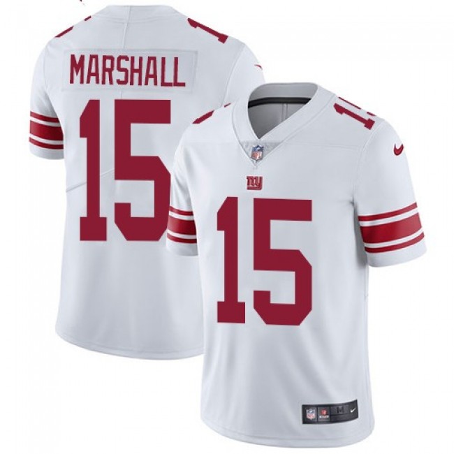 New York Giants #15 Brandon Marshall White Youth Stitched NFL Vapor Untouchable Limited Jersey