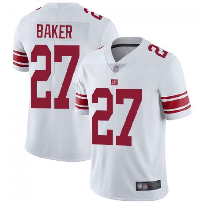 Nike Giants #27 Deandre Baker White Men's Stitched NFL Vapor Untouchable Limited Jersey