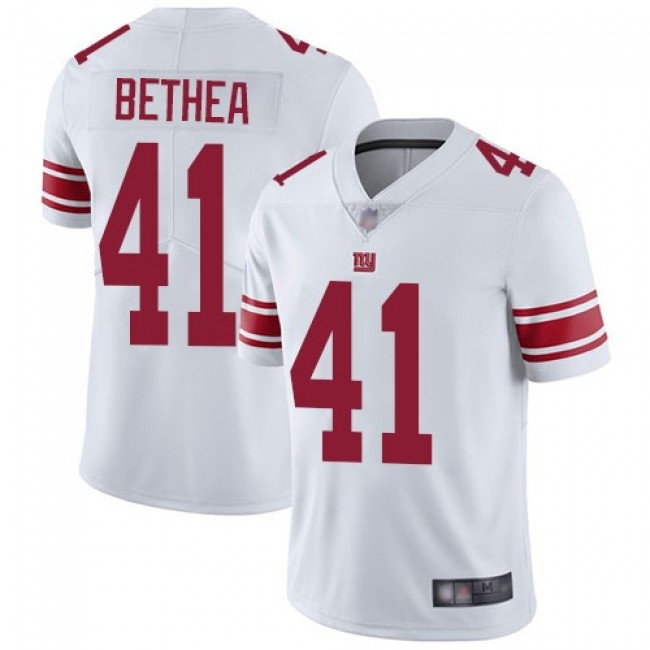Nike Giants #41 Antoine Bethea White Men's Stitched NFL Vapor Untouchable Limited Jersey