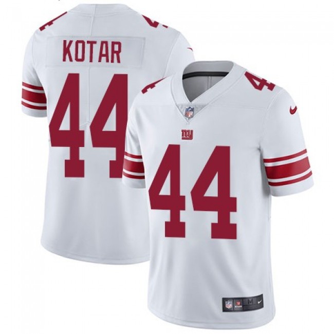 New York Giants #44 Doug Kotar White Youth Stitched NFL Vapor Untouchable Limited Jersey