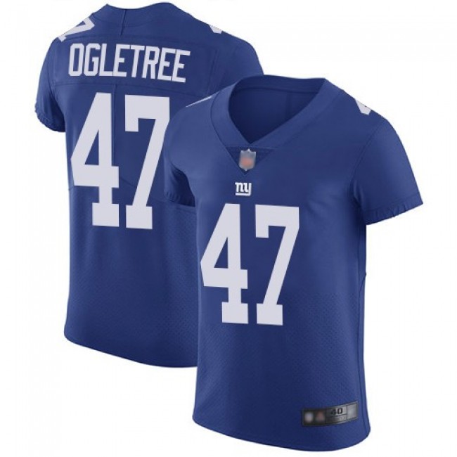 Nike Giants #47 Alec Ogletree Royal Blue Team Color Men's Stitched NFL Vapor Untouchable Elite Jersey