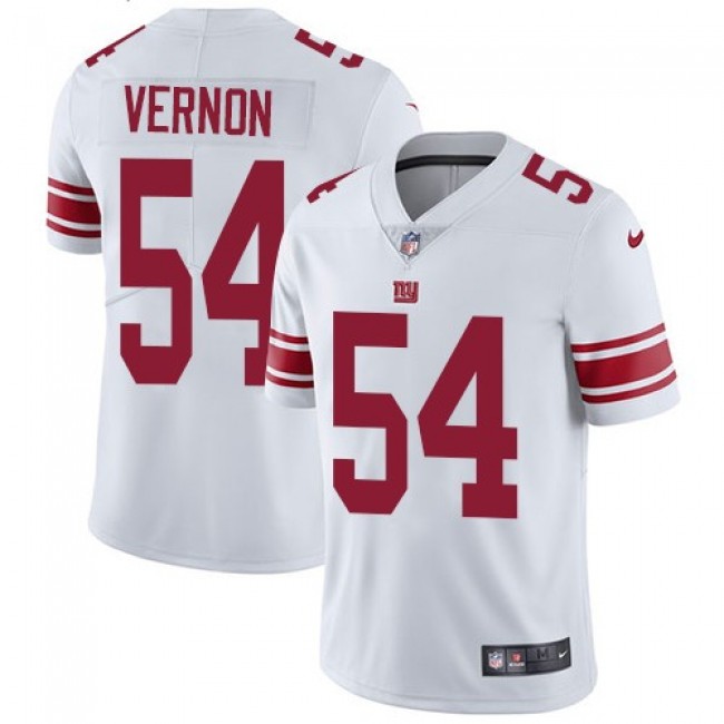 New York Giants #54 Olivier Vernon White Youth Stitched NFL Vapor Untouchable Limited Jersey