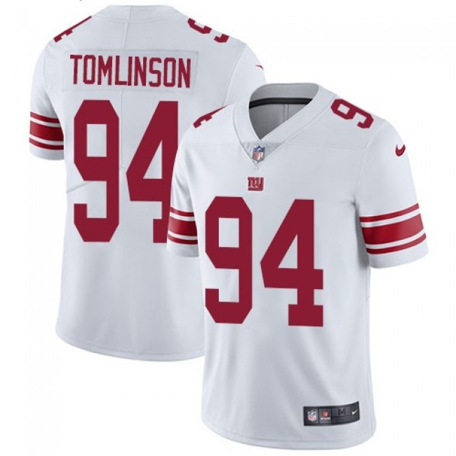New York Giants #94 Dalvin Tomlinson White Youth Stitched NFL Vapor Untouchable Limited Jersey