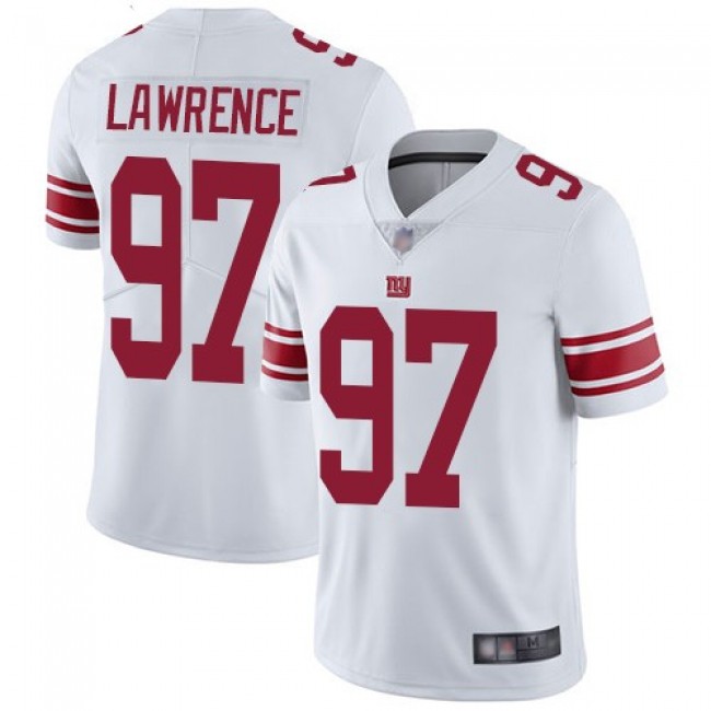 Nike Giants #97 Dexter Lawrence White Men's Stitched NFL Vapor Untouchable Limited Jersey