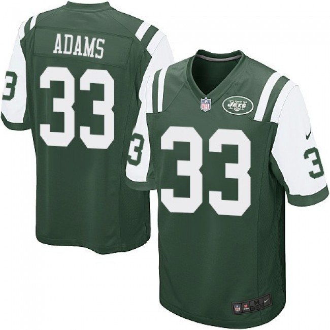 New York Jets #33 Jamal Adams Green Team Color Youth Stitched NFL Elite Jersey