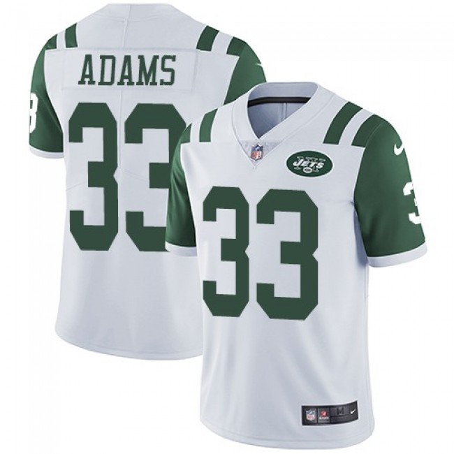 New York Jets #33 Jamal Adams White Youth Stitched NFL Vapor Untouchable Limited Jersey