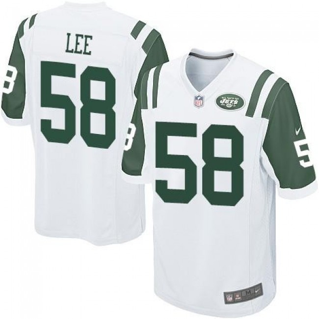 New York Jets #50 Darron Lee White Youth Stitched NFL Elite Jersey