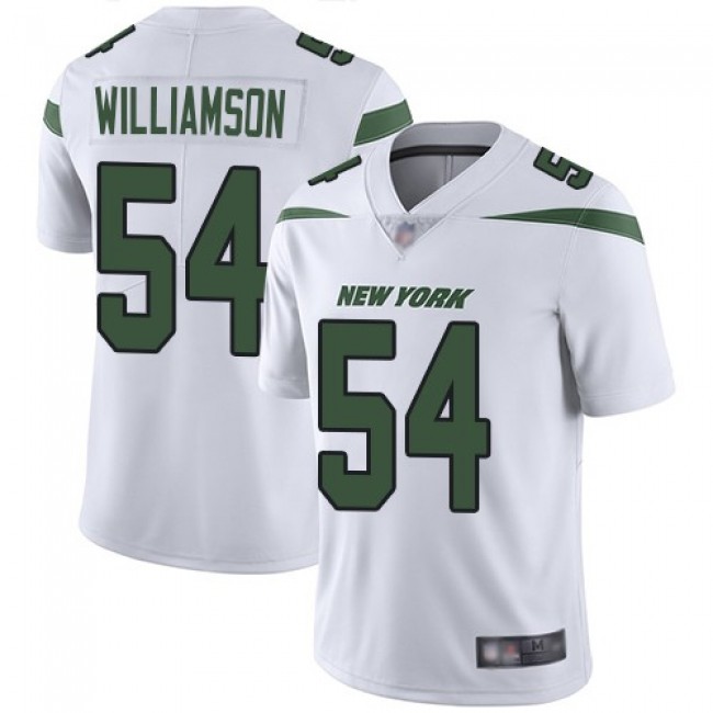 Nike Jets #54 Avery Williamson White Men's Stitched NFL Vapor Untouchable Limited Jersey