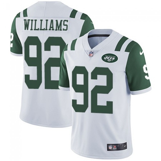 New York Jets #92 Leonard Williams White Youth Stitched NFL Vapor Untouchable Limited Jersey
