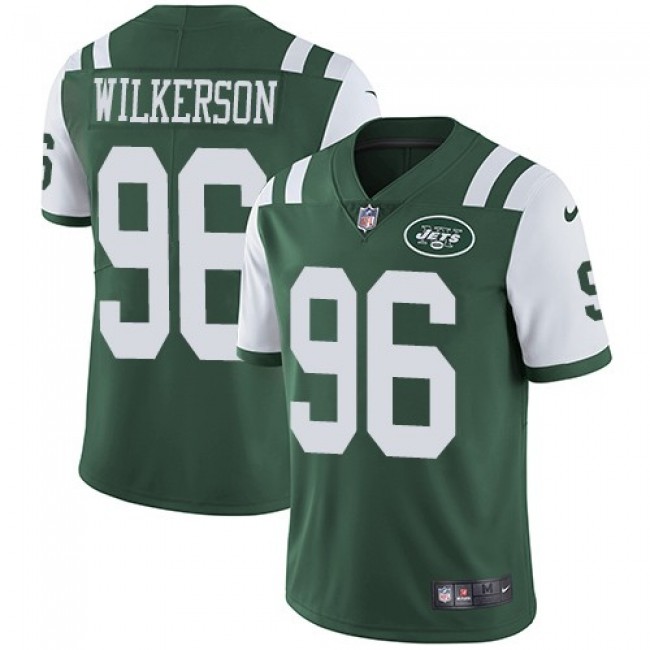New York Jets #96 Muhammad Wilkerson Green Team Color Youth Stitched NFL Vapor Untouchable Limited Jersey