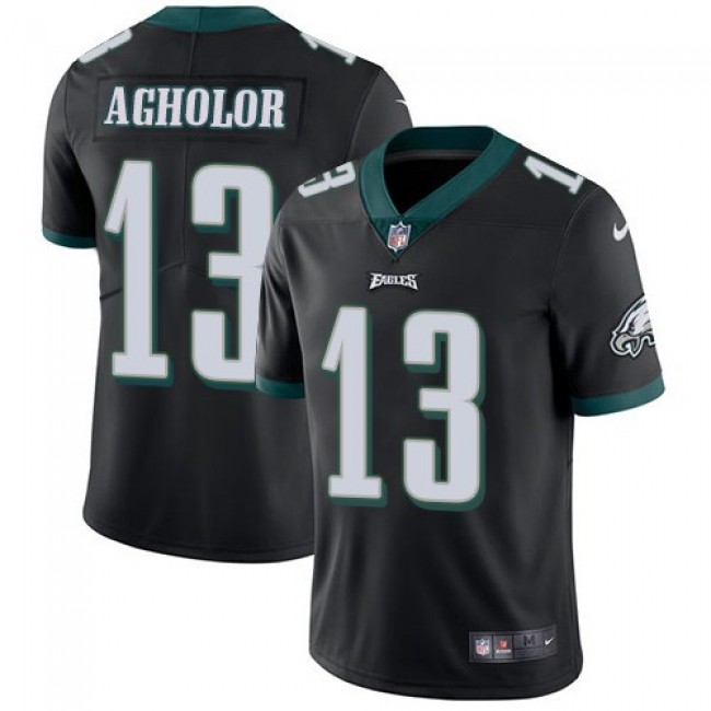 Philadelphia Eagles #13 Nelson Agholor Black Alternate Youth Stitched NFL Vapor Untouchable Limited Jersey