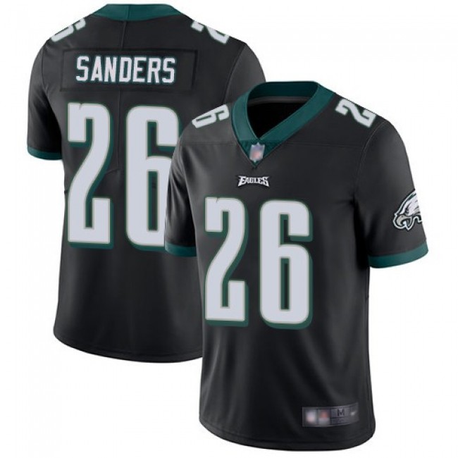 Nike Eagles #26 Miles Sanders Black Alternate Men's Stitched NFL Vapor Untouchable Limited Jersey