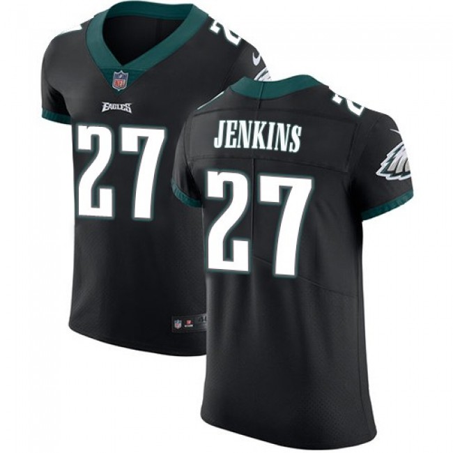Nike Eagles #27 Malcolm Jenkins Black Alternate Men's Stitched NFL Vapor Untouchable Elite Jersey