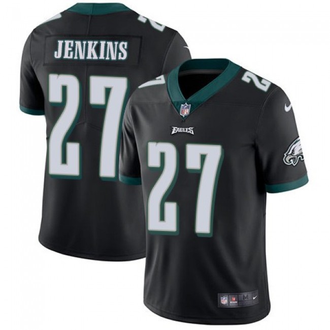 Philadelphia Eagles #27 Malcolm Jenkins Black Alternate Youth Stitched NFL Vapor Untouchable Limited Jersey