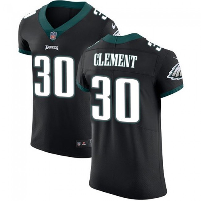 Nike Eagles #30 Corey Clement Black Alternate Men's Stitched NFL Vapor Untouchable Elite Jersey