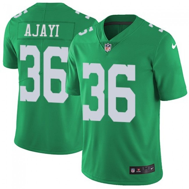 Philadelphia Eagles #36 Jay Ajayi Green Youth Stitched NFL Limited Rush Jersey