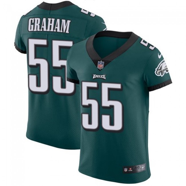 Nike Eagles #55 Brandon Graham Midnight Green Team Color Men's Stitched NFL Vapor Untouchable Elite Jersey