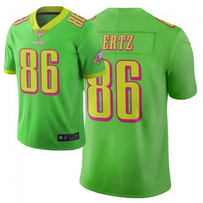 Nike Eagles #86 Zach Ertz Green Men's Stitched NFL Limited City Edition Jersey