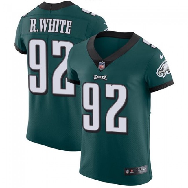 Nike Eagles #92 Reggie White Midnight Green Team Color Men's Stitched NFL Vapor Untouchable Elite Jersey