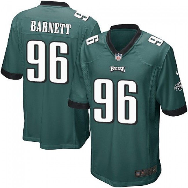 Philadelphia Eagles #96 Derek Barnett Midnight Green Team Color Youth Stitched NFL New Elite Jersey