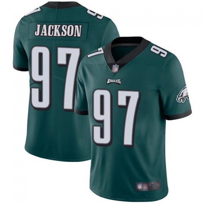Nike Eagles #97 Malik Jackson Midnight Green Team Color Men's Stitched NFL Vapor Untouchable Limited Jersey