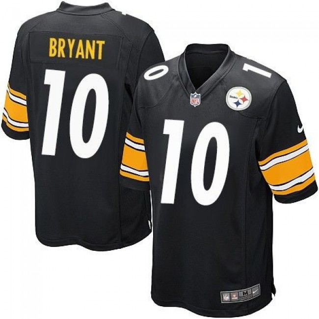 Pittsburgh Steelers #10 Martavis Bryant Black Team Color Youth Stitched NFL Elite Jersey