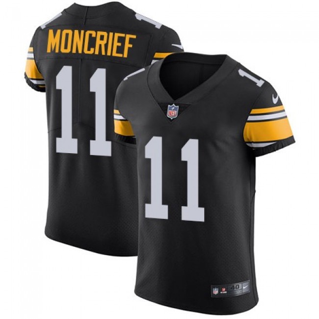 Nike Steelers #11 Donte Moncrief Black Alternate Men's Stitched NFL Vapor Untouchable Elite Jersey