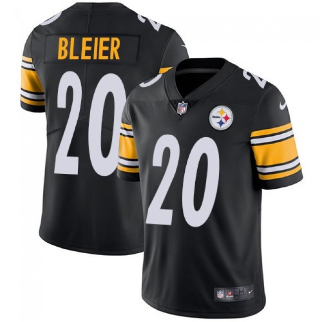Nike Steelers #20 Rocky Bleier Black Team Color Men's Stitched NFL Vapor Untouchable Limited Jersey