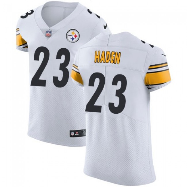 Nike Steelers #23 Joe Haden White Men's Stitched NFL Vapor Untouchable Elite Jersey