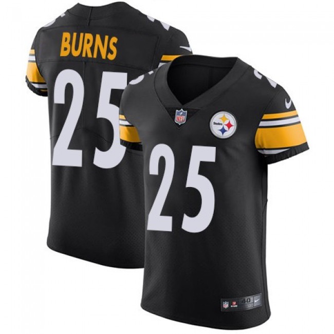 Nike Steelers #25 Artie Burns Black Team Color Men's Stitched NFL Vapor Untouchable Elite Jersey