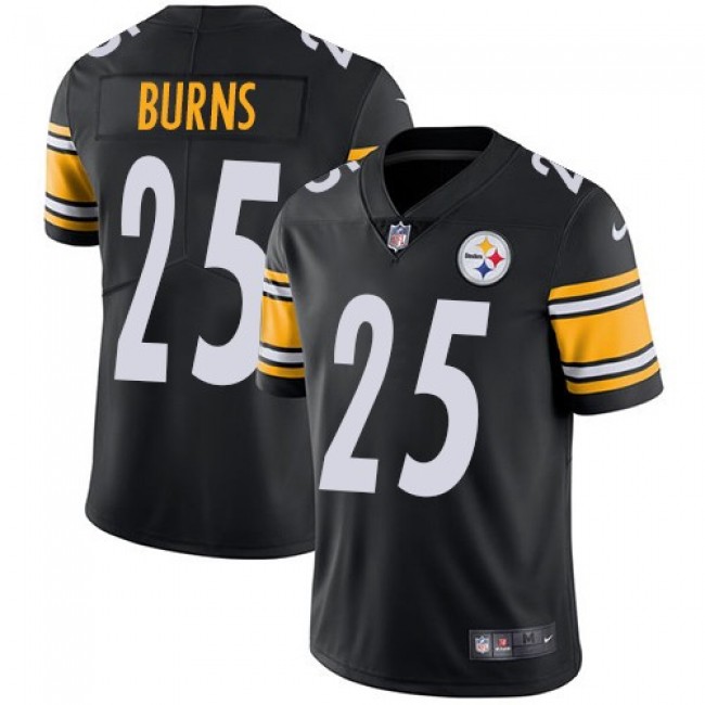 Pittsburgh Steelers #25 Artie Burns Black Team Color Youth Stitched NFL Vapor Untouchable Limited Jersey