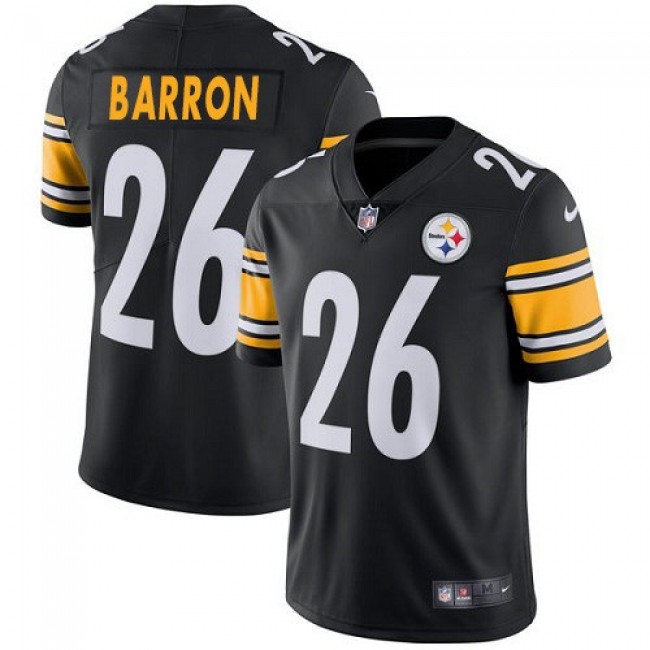Nike Steelers #26 Mark Barron Black Team Color Men's Stitched NFL Vapor Untouchable Limited Jersey