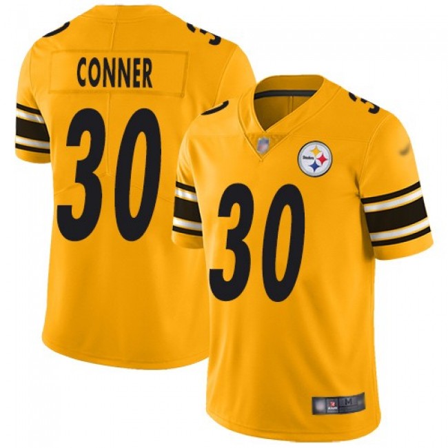 Nike Steelers #30 James Conner Gold Men's Stitched NFL Limited Inverted Legend Jersey