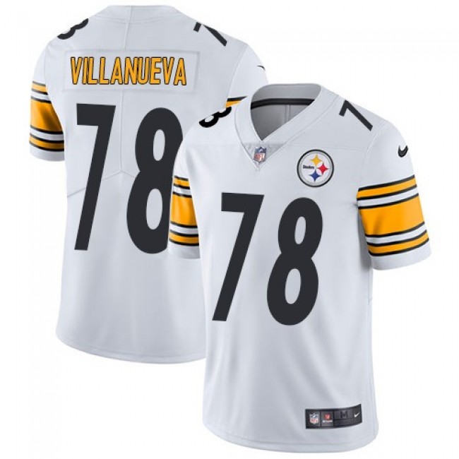 Nike Steelers #78 Alejandro Villanueva White Men's Stitched NFL Vapor Untouchable Limited Jersey