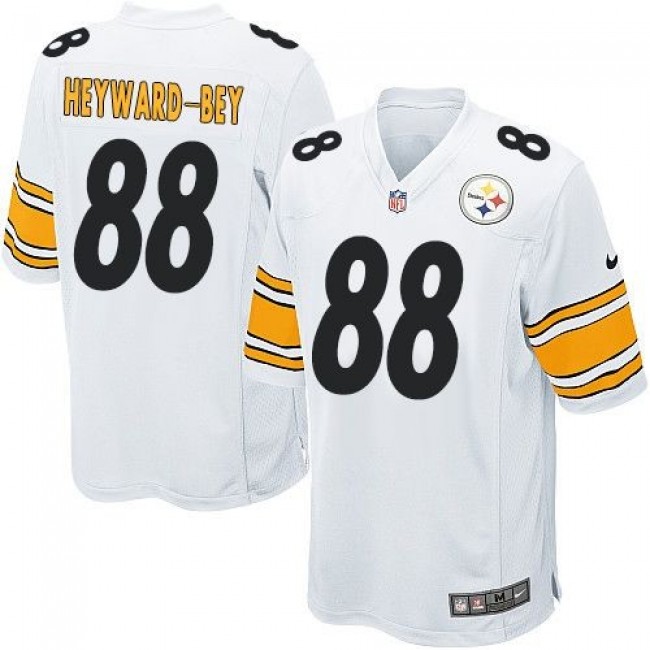 Pittsburgh Steelers #88 Darrius Heyward-Bey White Youth Stitched NFL Elite Jersey