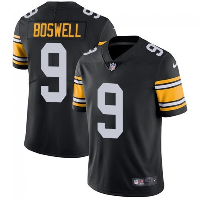 Nike Steelers #9 Chris Boswell Black Alternate Men's Stitched NFL Vapor Untouchable Limited Jersey
