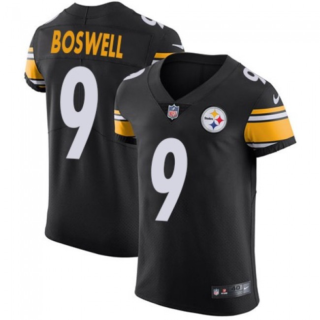 Nike Steelers #9 Chris Boswell Black Team Color Men's Stitched NFL Vapor Untouchable Elite Jersey