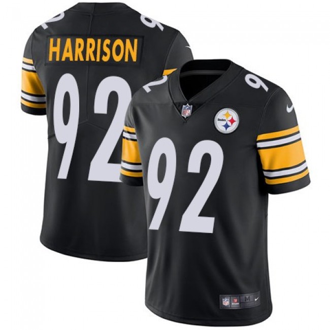 Pittsburgh Steelers #92 James Harrison Black Team Color Youth Stitched NFL Vapor Untouchable Limited Jersey