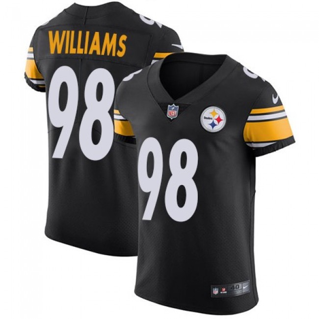 Nike Steelers #98 Vince Williams Black Team Color Men's Stitched NFL Vapor Untouchable Elite Jersey