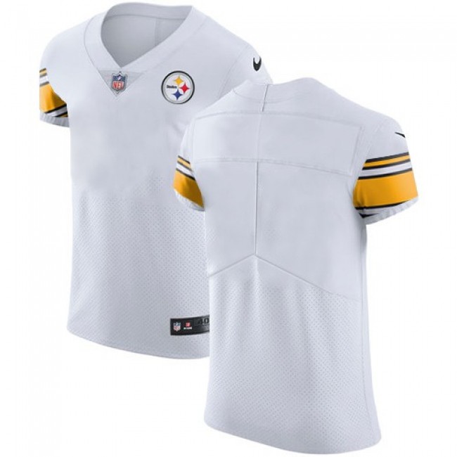 Nike Steelers Blank White Men's Stitched NFL Vapor Untouchable Elite Jersey