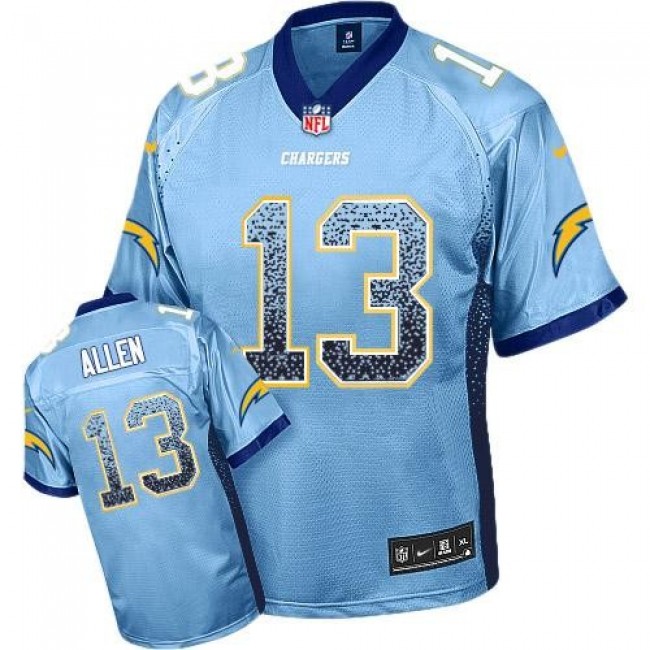 Nike Chargers #13 Keenan Allen Electric Blue Alternate Men's Stitched NFL Elite Drift Fashion Jersey