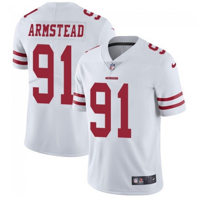 San Francisco 49ers #91 Arik Armstead White Youth Stitched NFL Vapor Untouchable Limited Jersey
