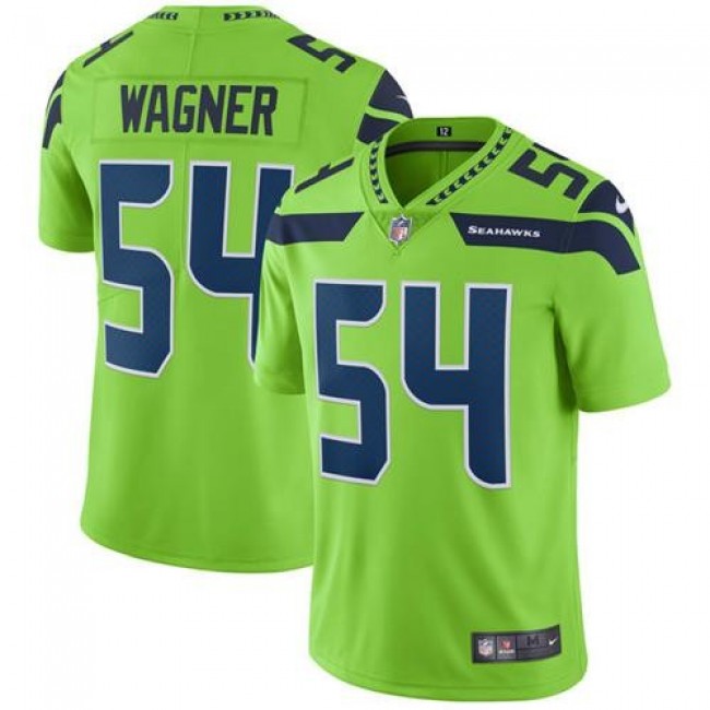 Seattle Seahawks #54 Bobby Wagner Green Youth Stitched NFL Limited Rush Jersey