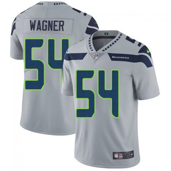 Seattle Seahawks #54 Bobby Wagner Grey Alternate Youth Stitched NFL Vapor Untouchable Limited Jersey