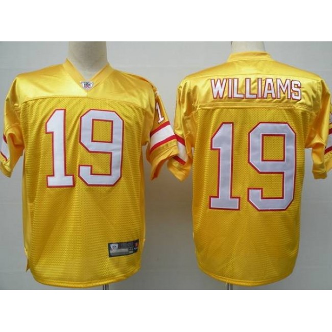Buccaneers #19 Mike Williams Yellow Stitched NFL Jersey