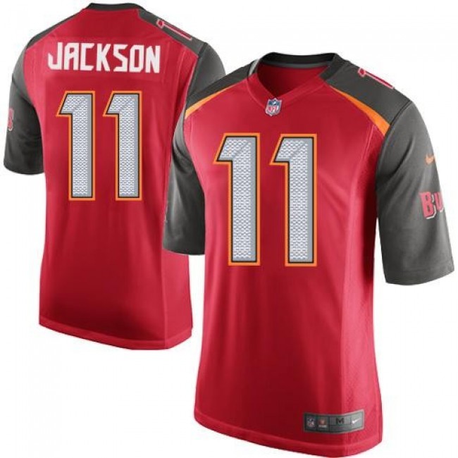 Tampa Bay Buccaneers #11 DeSean Jackson Red Team Color Youth Stitched NFL New Elite Jersey