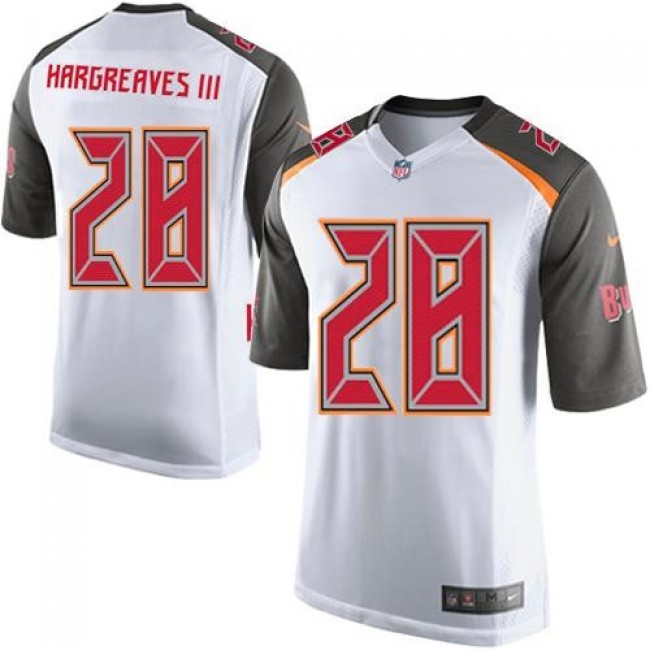 Tampa Bay Buccaneers #28 Vernon Hargreaves III White Youth Stitched NFL New Elite Jersey