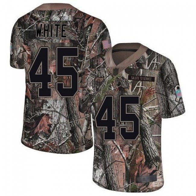Nike Buccaneers #45 Devin White Camo Men's Stitched NFL Limited Rush Realtree Jersey