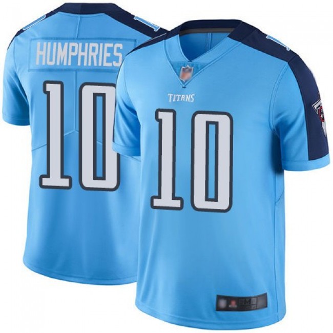 Nike Titans #10 Adam Humphries Light Blue Men's Stitched NFL Limited Rush Jersey