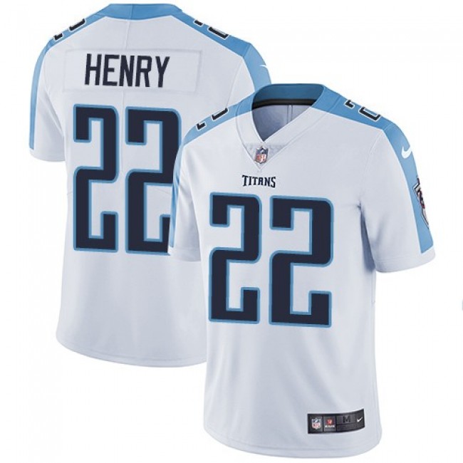 Tennessee Titans #22 Derrick Henry White Youth Stitched NFL Vapor Untouchable Limited Jersey